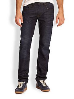 Joes Brixton Slim Straight Leg Jeans   Dark Blue