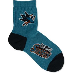 San Jose Sharks For Bare Feet Youth 501 Socks
