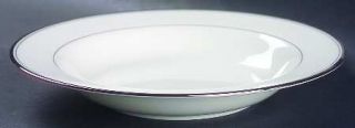 Mikasa Gothic Platinum Large Rim Soup Bowl, Fine China Dinnerware   Bone China,