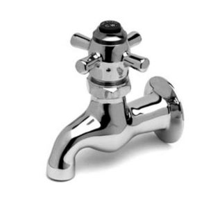 T&S Brass Self Closing Single Sink Faucet, 1/2 in IPS Female Inlet