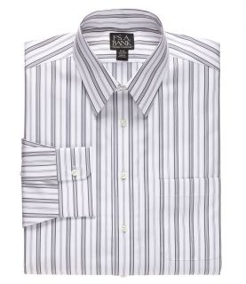 Traveler Point Collar Multi Stripe Dress Shirt JoS. A. Bank