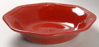 Better Homes and Gardens Country Crest Red Soup/Cereal Bowl, Fine China Dinnerwa
