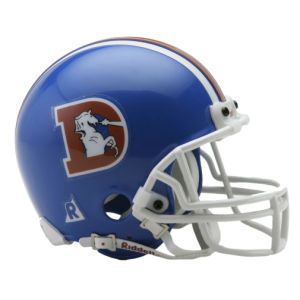 Denver Broncos Riddell NFL Mini Helmet