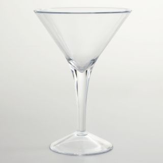 Acrylic Martini Glasses, Set of 4   World Market