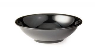 Tablecraft Stackable Bowl, 5 3/4 x 1 3/4 in, Melamine, Black