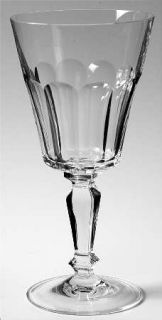 Villeroy & Boch Savoy Water Goblet   Clear, Panelled Bowl, No Trim