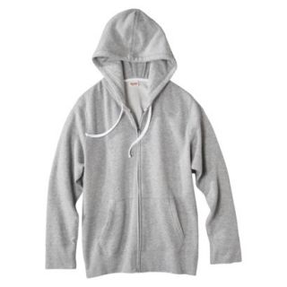 Mossimo Supply Co. Juniors Plus Size Long Sleeve Fleece Hoodie   Gray 4