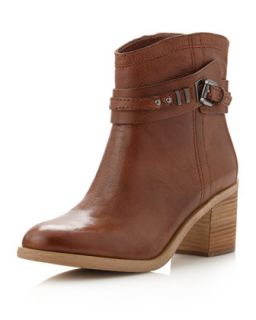 Clarnella Ankle Boot, Medium Brown