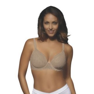 Beauty by Bali Womens Convertible Straps Underwire Bra B546   Nude 36C