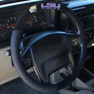 LSU Tigers Suede Steering Wheel Cover