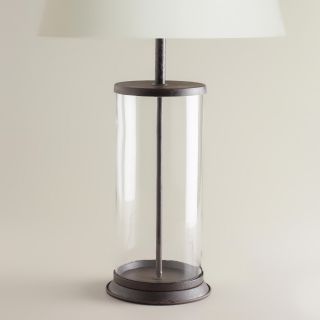 Glass Cylinder Table Lamp Base   World Market