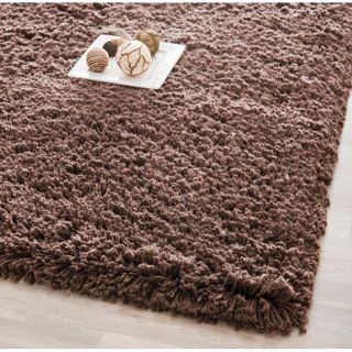 Plush Super Dense Hand woven Chocolate Premium Shag Rug (5 X 8) (BrownPattern ShagMeasures 1.5 inches thickTip We recommend the use of a non skid pad to keep the rug in place on smooth surfaces.All rug sizes are approximate. Due to the difference of mon
