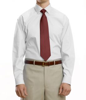 Traveler Pinpoint Solid Spread Collar Dress Shirt JoS. A. Bank