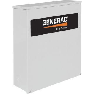 Generac RTS Transfer Switch   100 Amp, 120/240 Volts, 3 Phase, Type N, Model