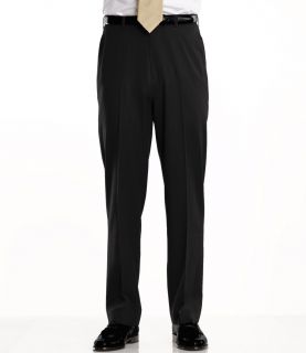Traveler Washable Wool Solid Plain Front Pants JoS. A. Bank