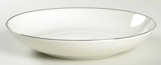 Royal Jackson Moderne (Platinum Tr) Coupe Soup Bowl, Fine China Dinnerware   Par