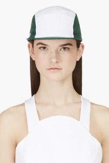 Jacquemus White And Green Jaime La Vie Cap