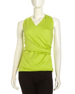 Wrap Front Stretch Halter Top