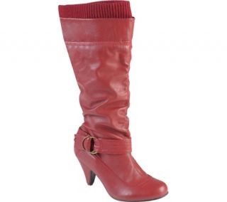 Womens Journee Collection Shannon 2   Red Boots