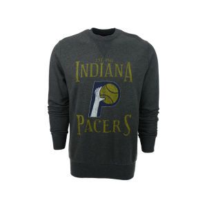 Indiana Pacers NBA Hardwood Classics Established Triblend Crew Sweatshirt