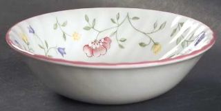 Johnson Brothers Summer Chintz (England 1883 Stamp) Coupe Cereal Bowl, Fine Ch