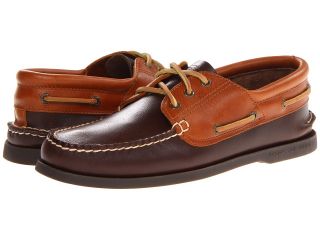 Sperry Top Sider A/O 3 Eye Padded Collar Mens Lace up casual Shoes (Brown)
