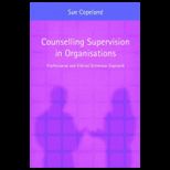 Counselling Supervision in Organ