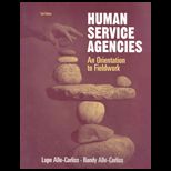 Human Services Agencies  Orientation to Fieldwork