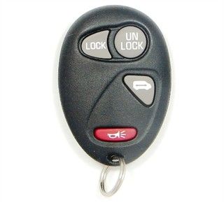 2001 Oldsmobile Silhouette Keyless Entry Remote w/1 Power Side & Panic   Used