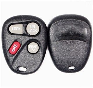 4 Button Buick, Cadillac, Chevy, Pontiac, Saturn Remote Keyfob Replacement case