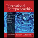 International Entrepreneurship Starting, Developing, and Managing a Global Venture