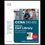 CCNA 640 802 Official Cert Library, Simulator Edition, Updated