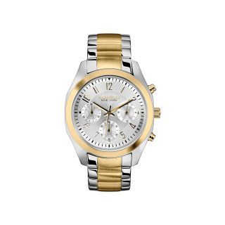 Caravelle New York Womens Two Tone Chronograph Watch