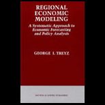 Regional Economic Modeling