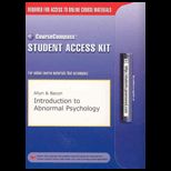 Abnormal Psychology   CourseCompass Card  Access Code Card