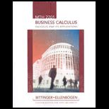 Mth 2201 Business Calculus (Custom Package)