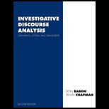 Investigative Discourse Analysis Statements, Letters, and Transcripts