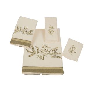 Avanti Greenwood Bath Towels, Ivory