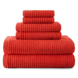 JCP Home Collection  Home Quick Dri Solid Bath Towels, Intense Coral