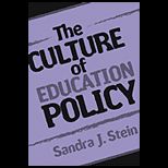 Culture of Education Policy