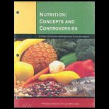 Nutrition Concepts and Controversies (Loose) (Custom)