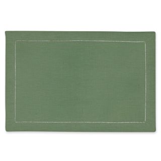JCP EVERYDAY jcp EVERYDAY 4 pc. Hemstitched Linen Placemat Set