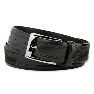 Izod Leather Belt, Black, Mens