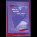 American Dreams (Readings for Writers)