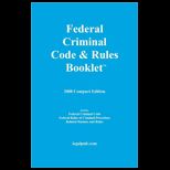 Federal Criminal Code and Rules Booklet08