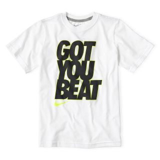 Nike Graphic Tee   Boys 8 20, Got Beat wht, Boys