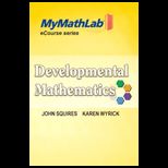 Developmental Mathematics   Access Code