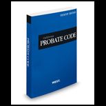 California Probate Code 2013 Desktop Edition