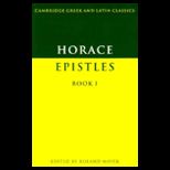 Horace Epistles Book I