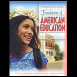 Introduction to the Foundations of American Education   Package
